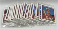 (XY) 20 Unopened 1992 Dairy Queen Team USA Card