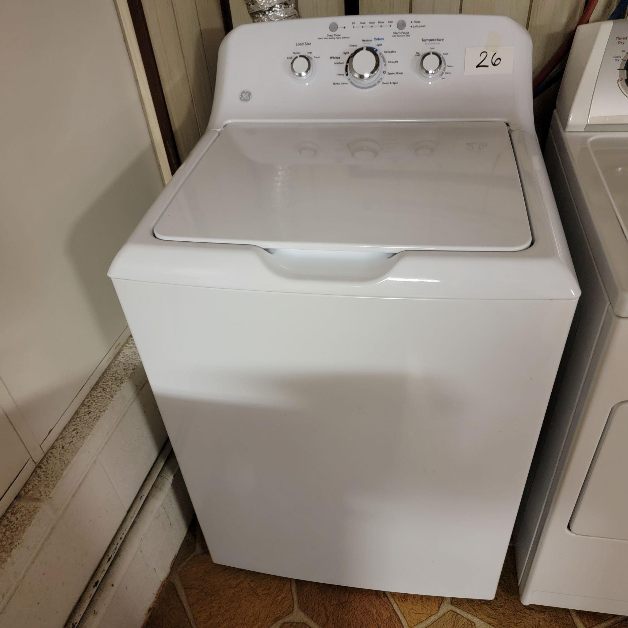 GE Top Load Washing Machine