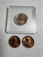 1964 PENNIES - ONE CENT (SEE PHOTOS)