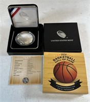 2020 BASKETBALL HALL OF FAME COMMEMORATIVE COIN -