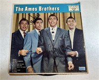 (SIGNED) THE AMES BROTHERS LP - WITH COA