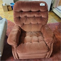 Rust Colored Lazyboy Recliner/Rocker