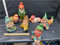 Ceramic gnomes 1976