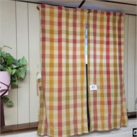 Set of Country Curtains- 2 Full and one Valance