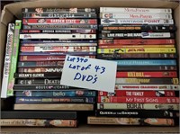 Lot of 43 DVD movies
