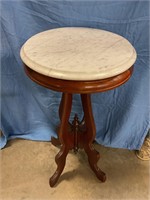 Marble top lamp tables matching 508