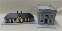 2 MTH O Gauge Train Structures