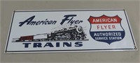 American Flyer Porcelain Face Sign