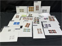 20 OG NH Stamp Sets in Original Packaging