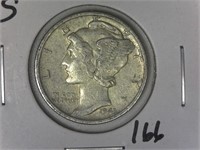 1943-S Mercury Dime