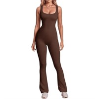 Flare Jumpsuits for Women Seamless Square Neck Bod