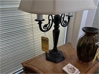 METAL LAMP WITH SHADE