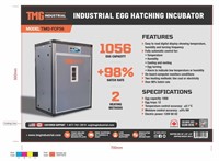 TMG-FCP56 Incubator Hatching Machine