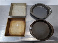 BAKING PAN - 8" SQUARE & 9" ROUND