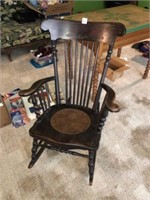 Vintaeg Walnut Rocking Chair