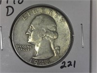 1948-D Washington Quarter