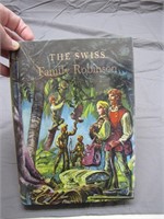 Vintage "The Swiss Family Robinson" Hardcover Book