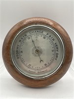 Vintage Aneroid barometer made in England