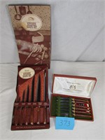 Sears Knife Set - Sheffield Bone Handle Knife Set