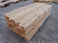 Qty Of (240) 5/4 In. x 4 In. x 8 Ft Smooth Cut
