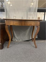 French provincial, walnut side table