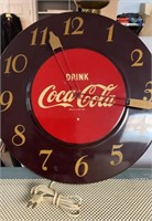 Vintage Coca Cola Wall Clock by Kyle’s Clocks