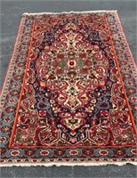 Persian Bakhtiari Carpet, HK, Vivid Colors 6x10
