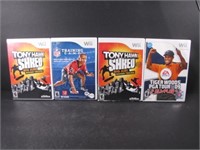 Wii Games: Tony Hawk Shred, NFL Training Camp, PGA