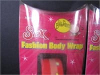 Three Different Bubblegum Swak Fashion Body Wraps