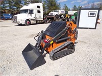 ORANGE MINI SKID STEER LOADER - LDH-BC380