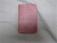 Vintage Pocket-sized Leather "New Testament"