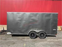 2023 IMPACT 17x7 V-nose enclosed trailer