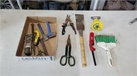 Broom, Cutters, Chisels, Tools