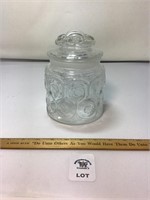 L E SMITH VINTAGE MOON & STARS CLEAR SMALL