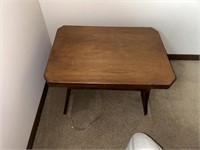 Large wooden stool