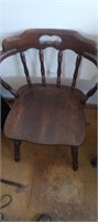 Wood kitchen chair