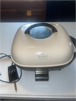 Rival electric skillet with cord