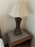 Lamp and place mat