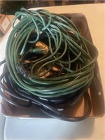 2 extension cords - end cut off