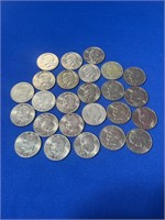 (26) 1972 Liberty Eisenhower 1 Dollar Coins