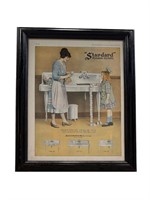 1922 Standard Plumbing Fixtures Advertisement