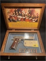 Colt 1911 45 pis,ww ll com.in display case