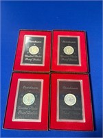 (4) Brown Ikes 1974 Proof Dollar