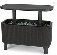 Keter Bevy Bar Table and Cooler Combo