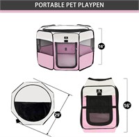 X-ZONE PET Dog Playpen Portable Pet Play