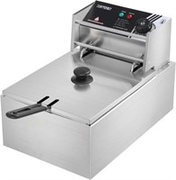 Rovsun 11 Qt Electric Deep Fryer,Bskt & Lid