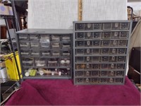 Two Metal Parts Drawer Conatiners
