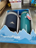 Combo Thermos Pack :ThermoFlask & High Sierra