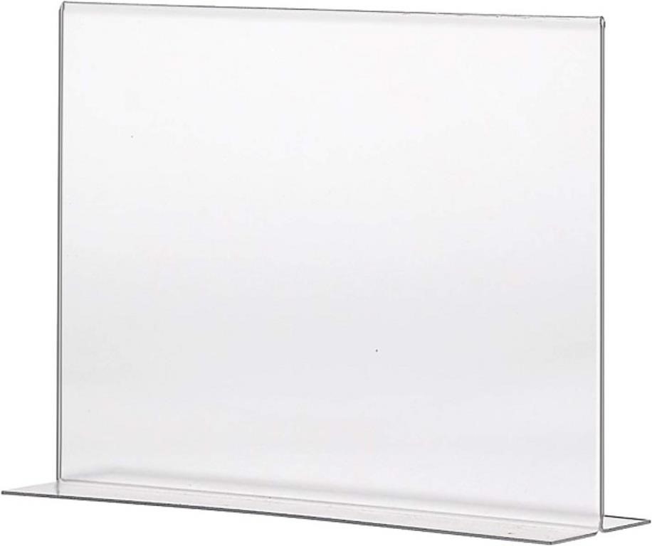 Deflecto12 Classicimage Clear Stand Up Sign Holder