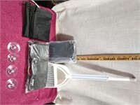 Mesh Bags, Utility Belt, Sm Broom & Dust Pan